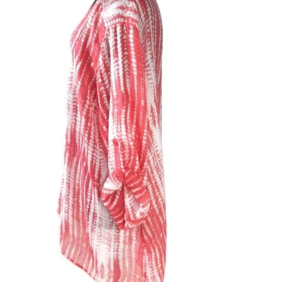 Grand & Greene Womens Size 3X Top Blouse Orange - Picture 4 of 8